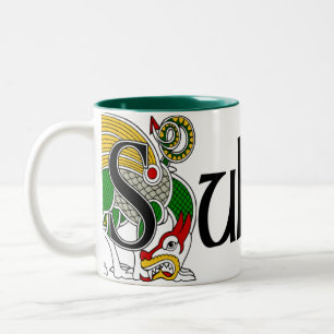 Keltische Drache-Tasse Sullivans Zweifarbige Tasse