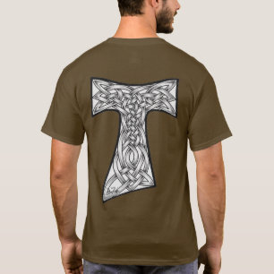 Keltische Franziskanerkreuz T-Shirt