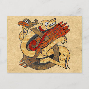 Keltische Geschöpfe Postkarte