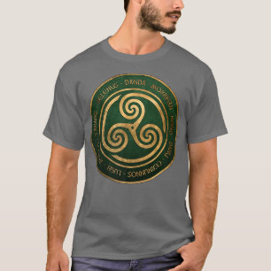 Keltische Götter und Göttinnen Alte Triskelion Sym T-Shirt