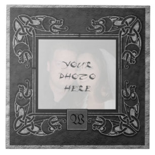 "Keltische graue Stein" Fliese