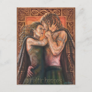 Keltische Helden. Postkarte