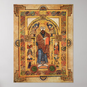 keltische Illustration, 9. Jahrhundert Poster