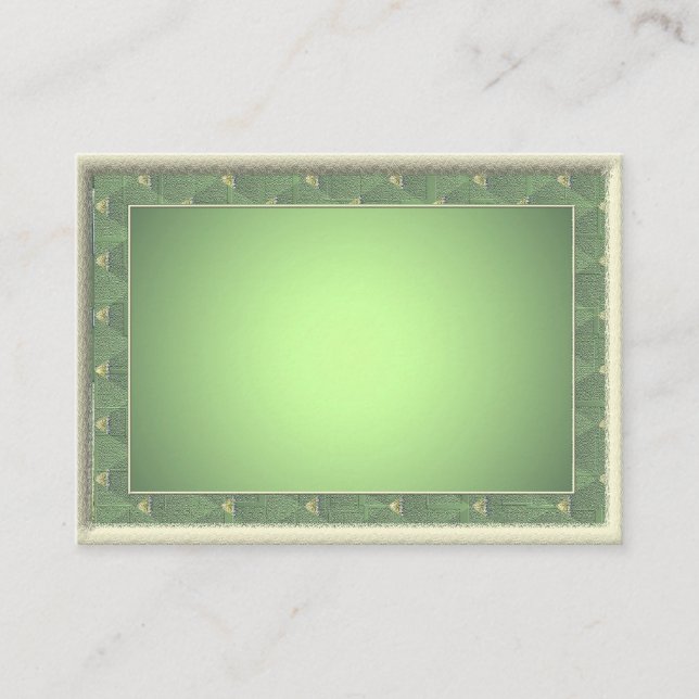 Keltische, irische, Design-Visitenkarten Visitenkarte (Vorderseite)