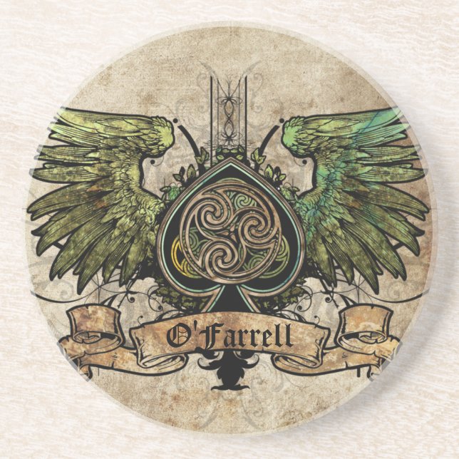 Keltische irische Tätowierungs-städtische Getränkeuntersetzer (Vorne)