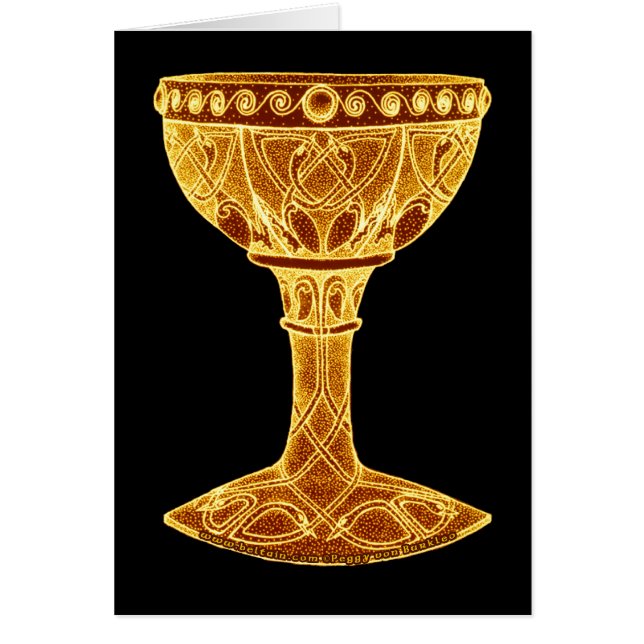 Keltische Karte, Gral-Entwurf #3 (Vorne)