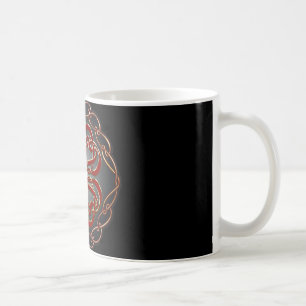 Keltische Knoten Herzen Tasse