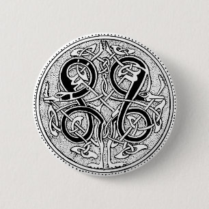 keltische Knüpfarbeit Button