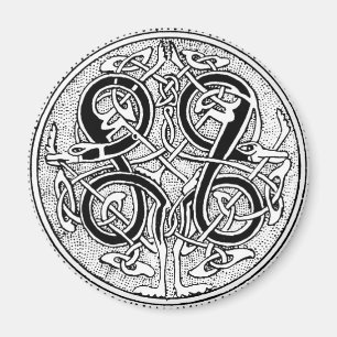 keltische Knüpfarbeit Magnet