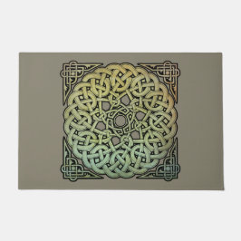 Keltische Knüpfarbeit Mandala Fußmatte