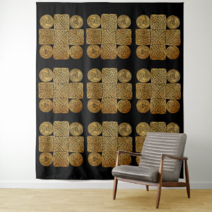 Keltische Knüpfarbeit Wandteppich