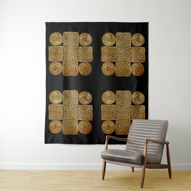 Keltische Knüpfarbeit Wandteppich (Beispiel)