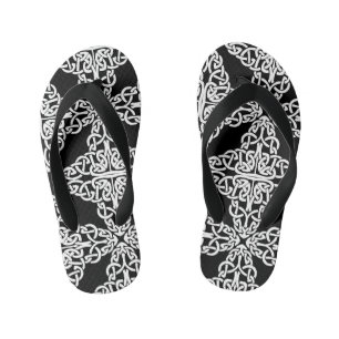Keltische Kreuz Kinder Flip Flops