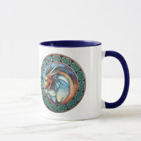 Keltische Kunst-Drache-Tasse