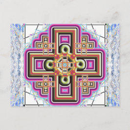keltische Magie Symbol Postkarte