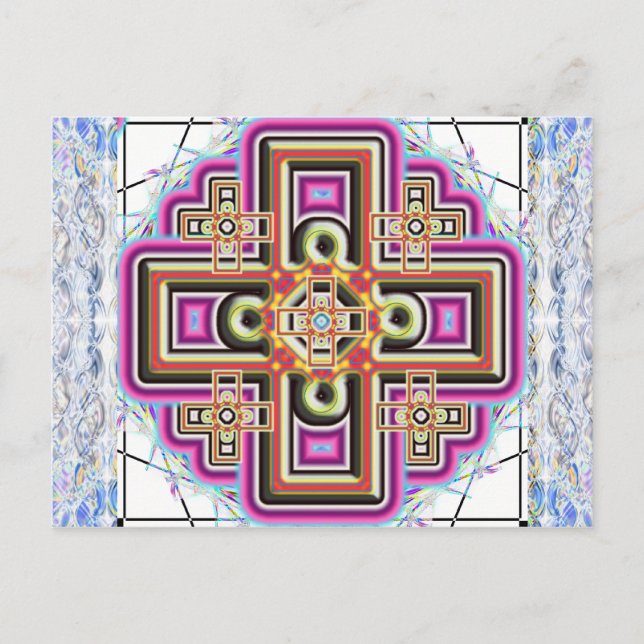 keltische Magie Symbol Postkarte (Vorderseite)