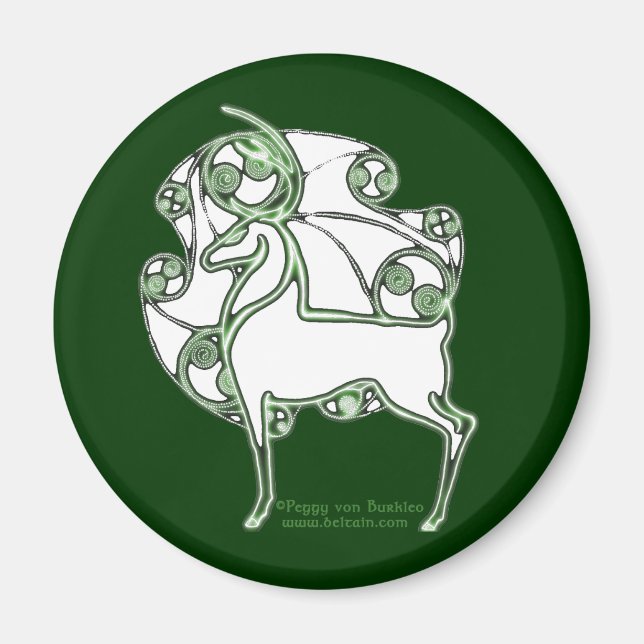 Keltische Magnete Herne Deer Design #3 (Vorne)