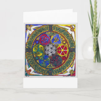 Keltische Mandala 1: Auferstehung (Karte) Karte