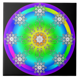Keltische Mandala Fliese