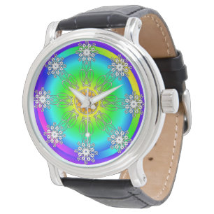 Keltische Mandala-Uhr Armbanduhr