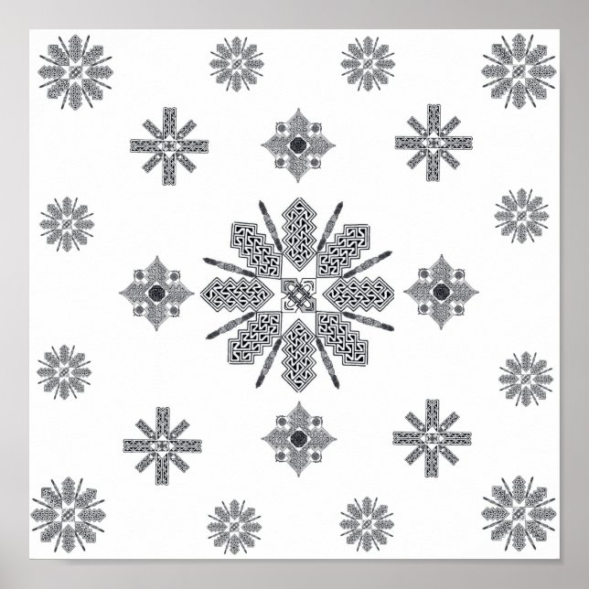 Keltische Montage Poster (Vorne)