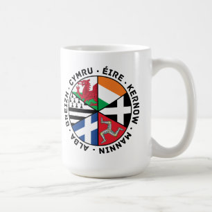 Keltische Nations-Flaggen Tasse