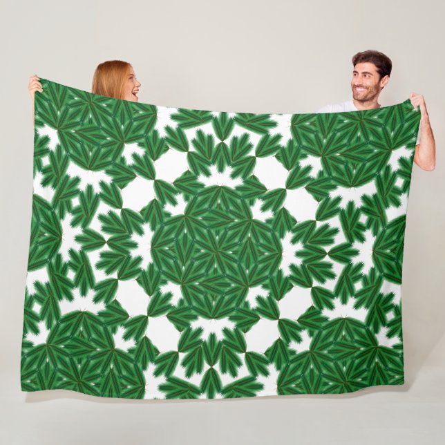 Keltische Pines Fleece Blanket (3 Größen) (Beispiel)