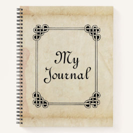 keltische Rahmen Antique Look Bullet Journal Notizbuch