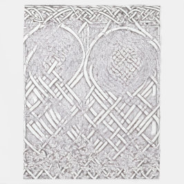 Keltische Rose A Fleecedecke