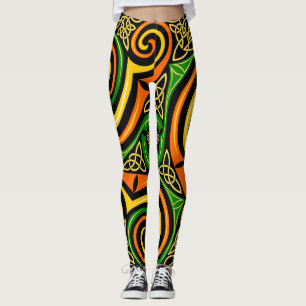 Keltische Spiralen Leggings