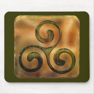 keltische Spiralen Mousepad