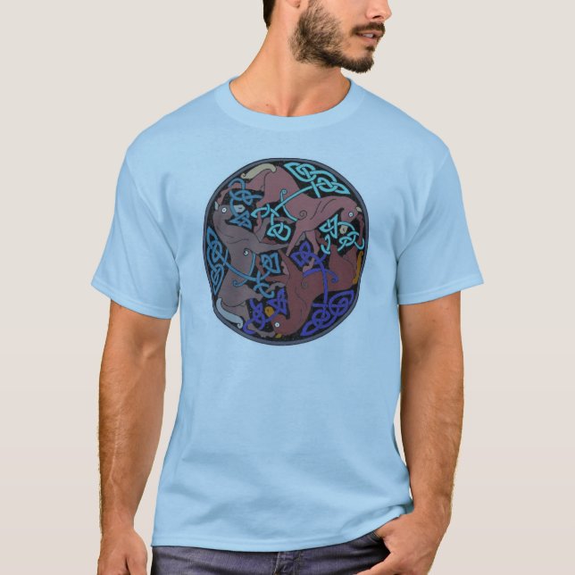 keltische Stallions T-Shirt (Vorderseite)