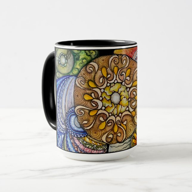 Keltische Stones Tasse (Vorderseite Links)