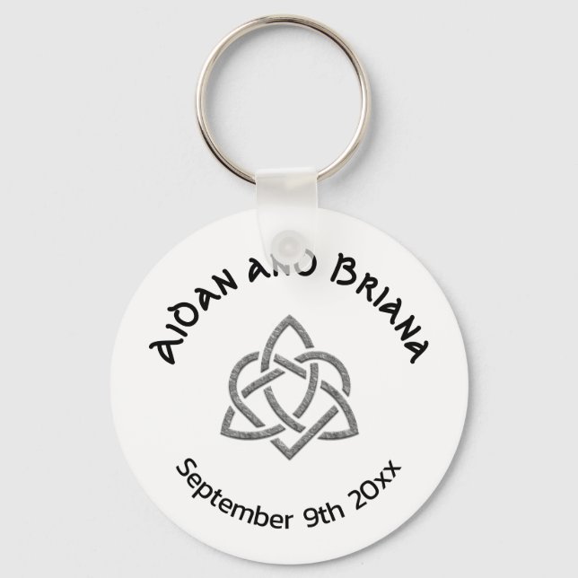 Keltische Symbole Schlüsselanhänger (Vorderseite)