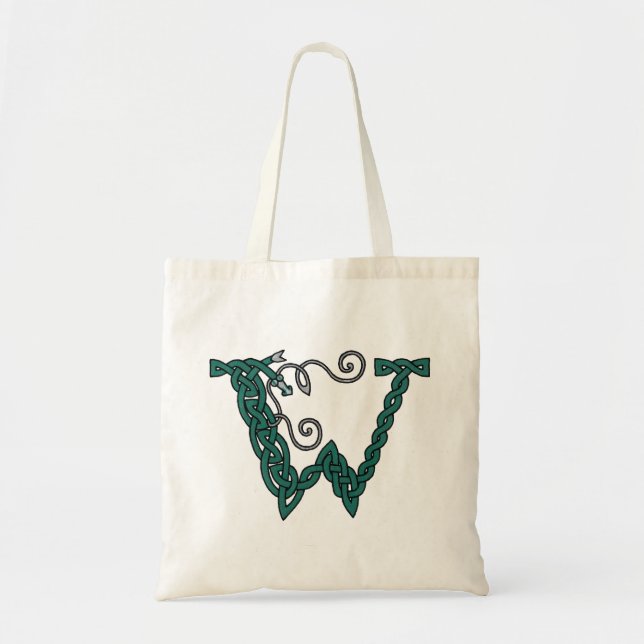 Keltische Tasche des Buchstaben W (Vorne)