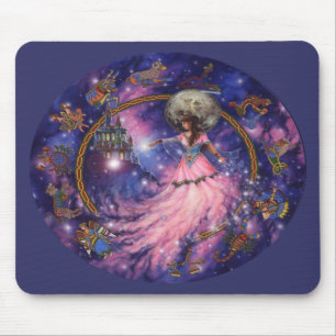 Keltische Tierkreis-Mausunterlage Mousepad