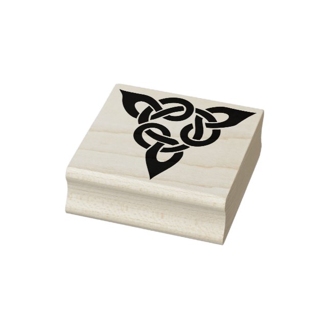 keltische Triangle-Briefmarke Gummistempel (Stempel)
