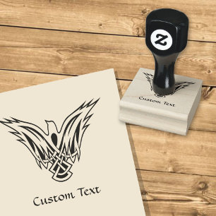 Keltische Vogelkautschuk-Briefmarke Gummistempel