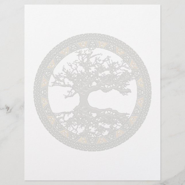 Keltischer Baum des Lebens (Vorderseite)