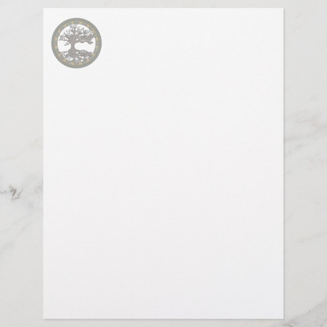 Keltischer Baum des Lebens (Vorderseite)