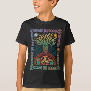Keltischer Baum des Lebens T-Shirt