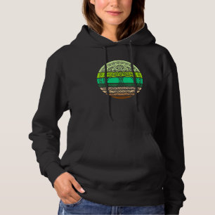 Keltischer Baum Retro So Vintages Grün Hoodie