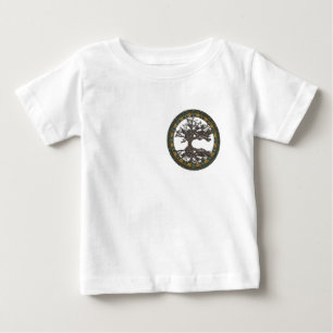 Keltischer Baum [Yggdrasil] Baby T-shirt