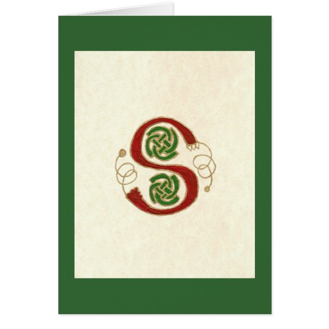 KELTISCHER BUCHSTABE S (Vorne)