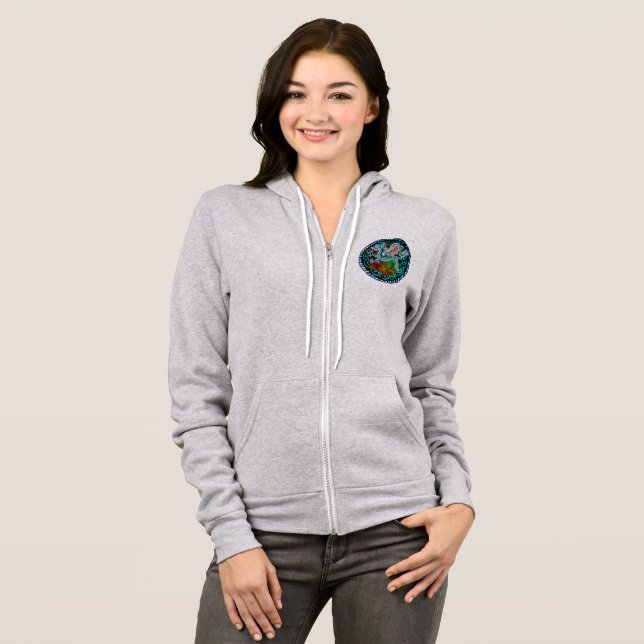 Keltischer Drache Hoodie (Vorne ganz)