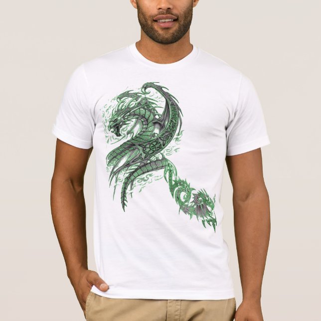 Keltischer Drache T-Shirt (Vorderseite)