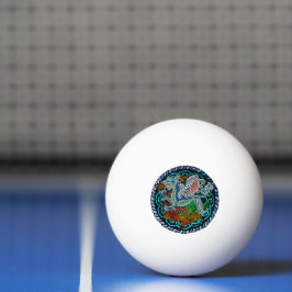 Keltischer Drache Tischtennisball