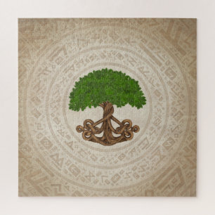 Keltischer Eichenbaum - Yggdrasil Puzzle
