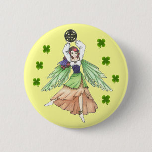 Keltischer Feenknopf Button