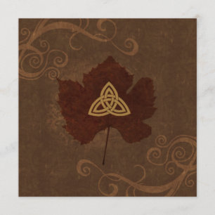 Keltischer Herbst Einladung